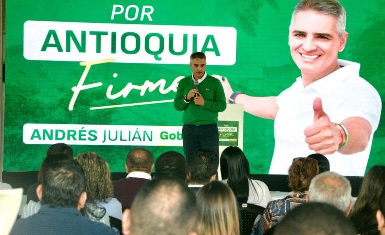 ANDRÉS JULIÁN RENDÓN, COMENZÓ RECOLECCIÓN DE FIRMAS PARA LA GOBERNACIÓN DE ANTIOQUIA