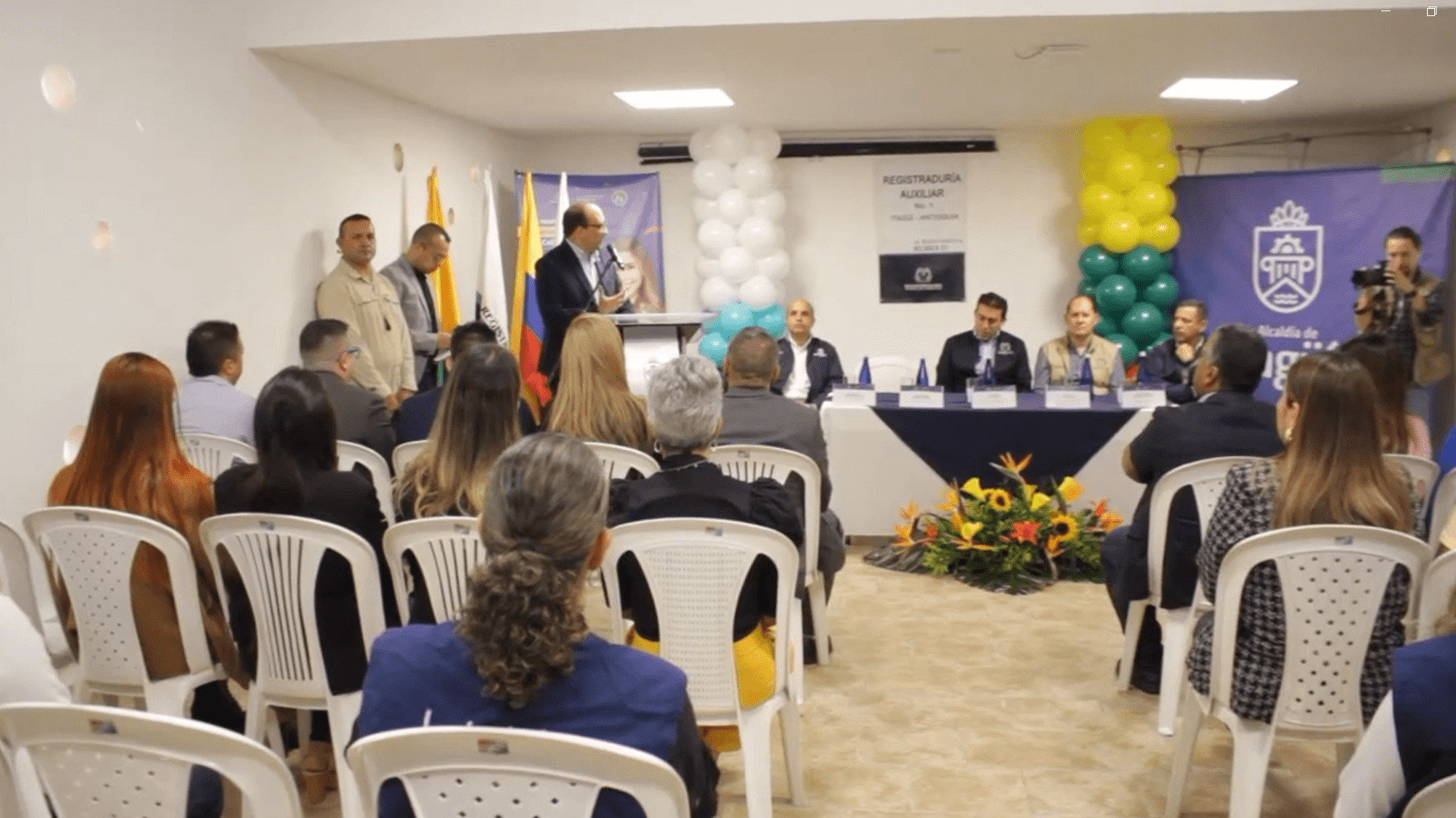 Inauguran nueva sede auxiliar de Registraduría en Itagüí