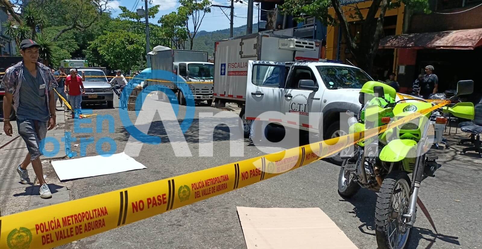 A un hombre lo mataron de una patada en una riña en el centro de Medellín