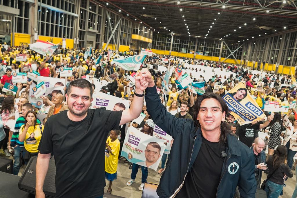 Con la unión Corredor-Bedoya se busca consolidar un equipo fuerte para las elecciones