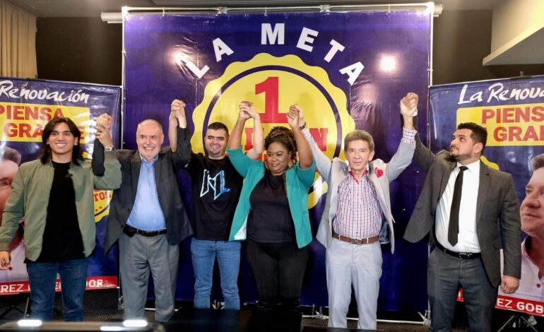 Candidatos a la Alcaldía y Gobernación de Antioquia se unieron a candidatura de Luis Pérez