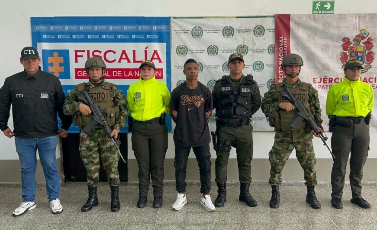 Mientras veía la final, la Policía capturó a Messi Junior por la masacre de Puerto Berrío