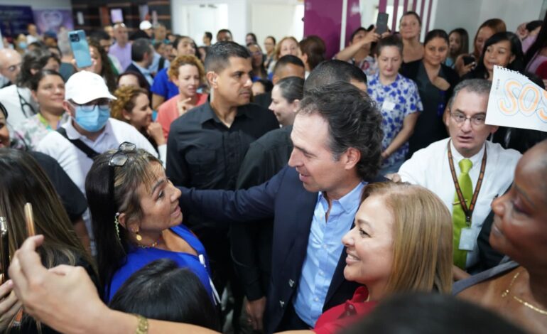 «No vamos a dejar que se intervenga el Hospital General»: alcalde Federico Gutiérrez