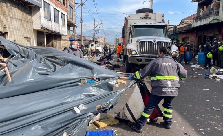 Gran operativo contra los habitantes de calle del Bronx dejó 19 cambuches desmontados