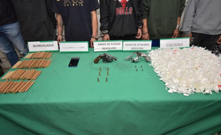 En Itagüí, capturaron a 11 personas que liderarían banda de venta de drogas