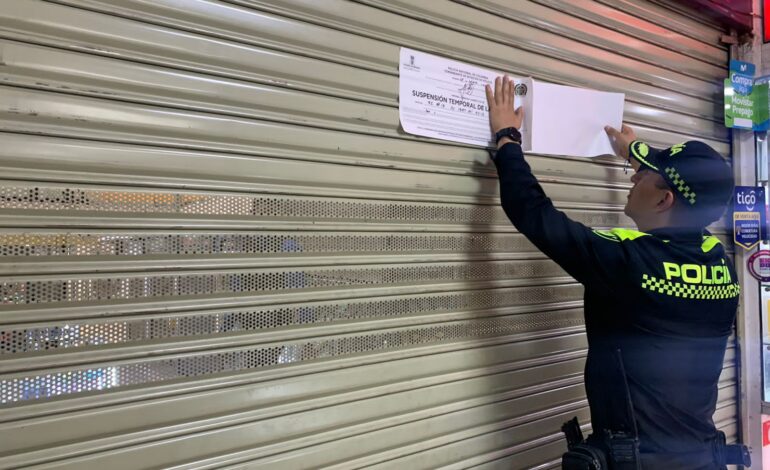 Cerraron el Centro Comercial Ópera por tres días luego de megaoperativo de las autoridades