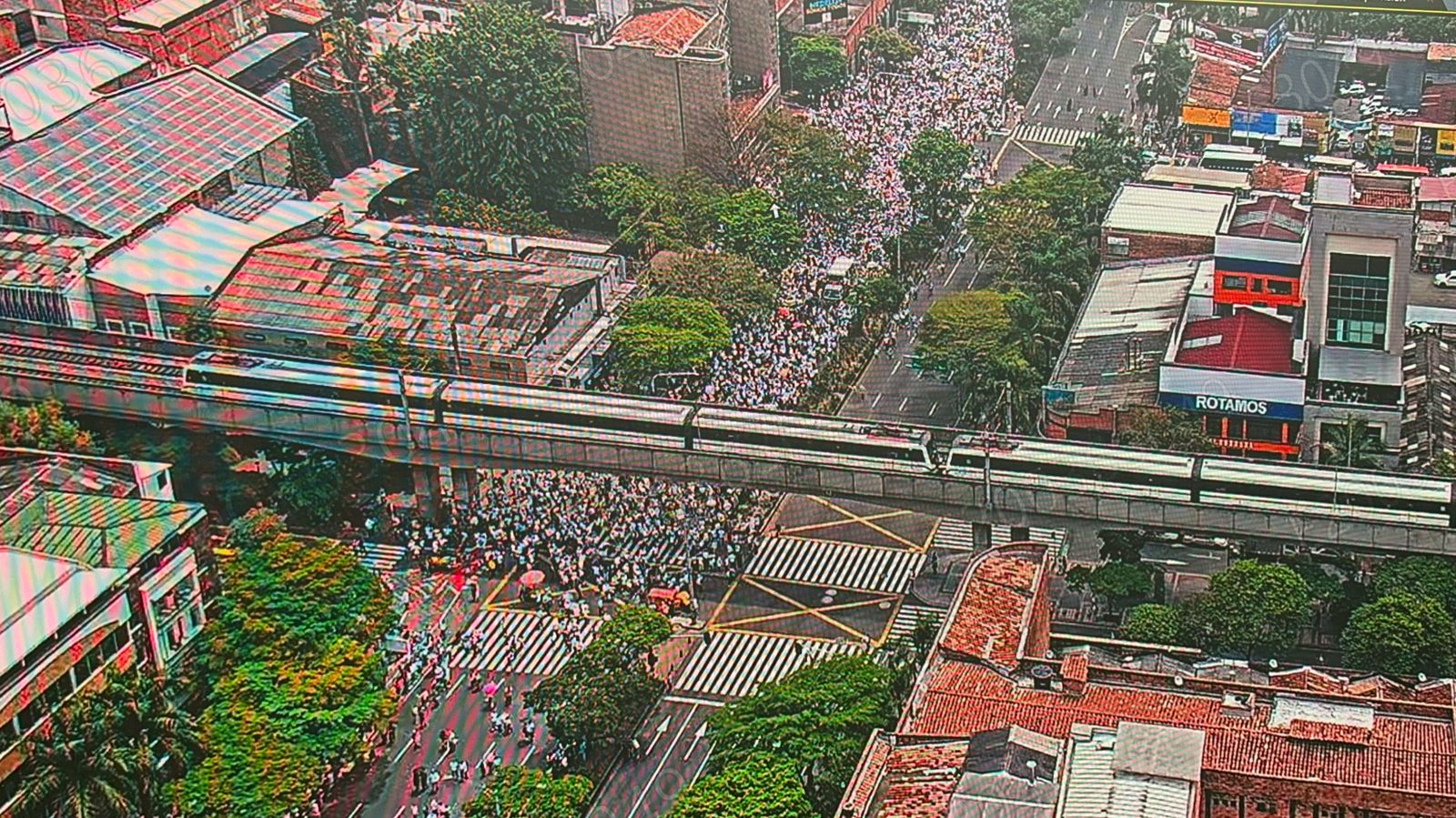 Más de 35.000 personas marcharon contra el mandato de Gustavo Petro en Antioquia