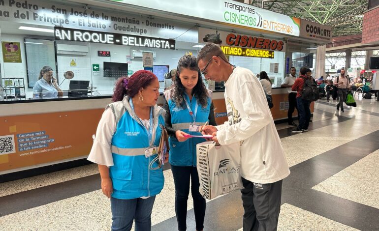 Medellín ha retornado 120 habitantes de calle que no son de la ciudad de manera humanitaria