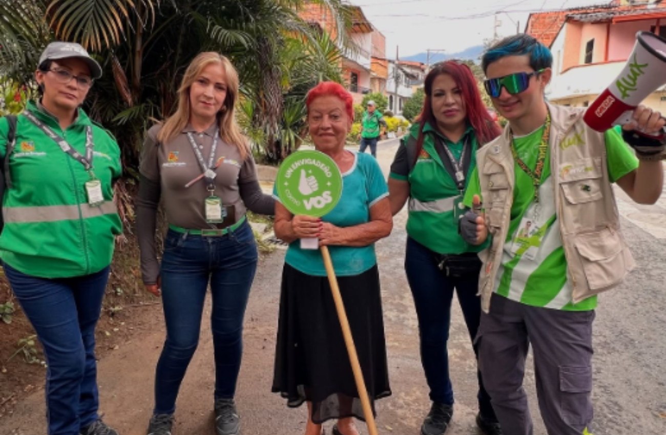 Con un escuadrón, Enviaseo trabaja en el cuidado de las calles de Envigado