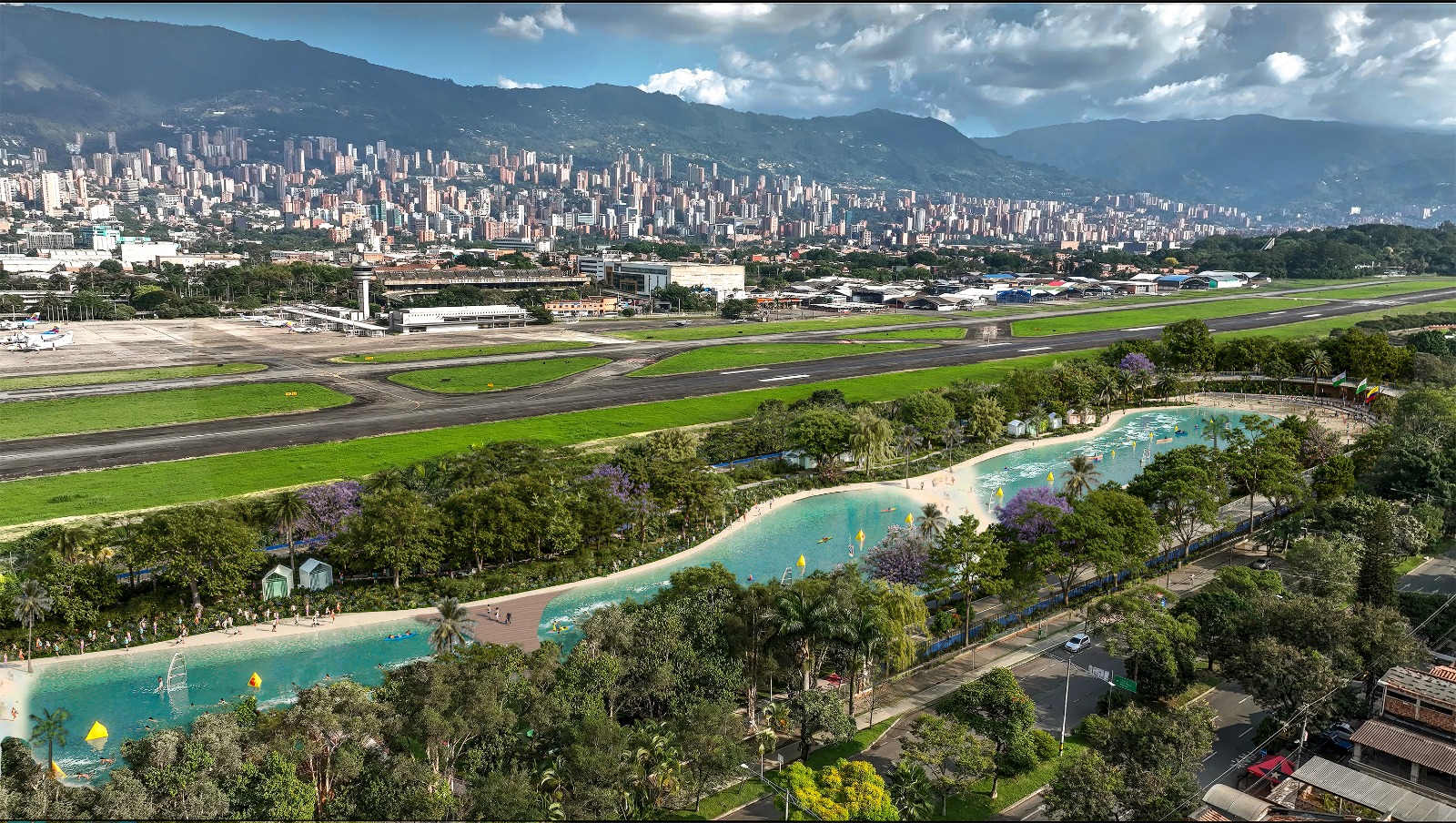 Medellín tendrá el “Mar Medellín” en el nuevo Gran Parque Juan Pablo II