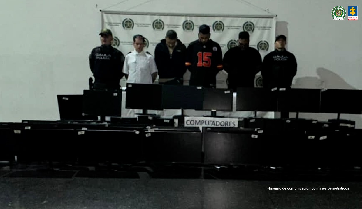 Golpe a red de trading vinculada con estafas y secuestro en Medellín: cuatro capturados