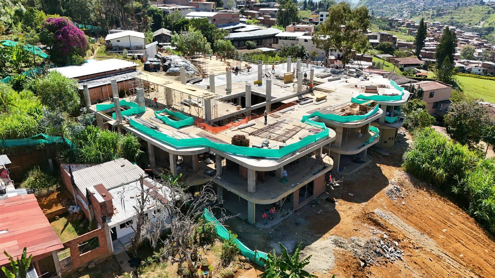 Avanza la construcción del Jardín Infantil Chambacú en San Cristóbal