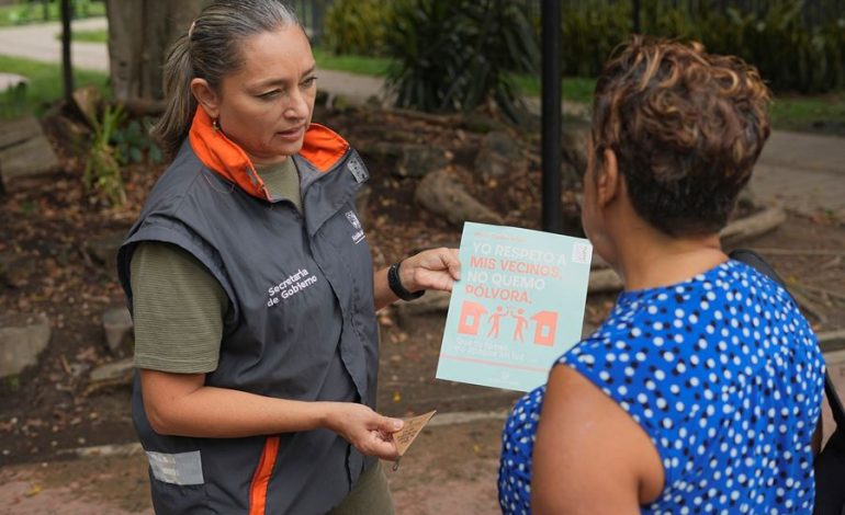 En Envigado, desde septiembre trabajan para que en diciembre no hayan quemados con pólvora