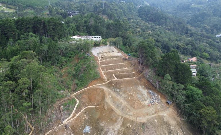 Avanzan obras de mitigación por lluvias en Medellín
