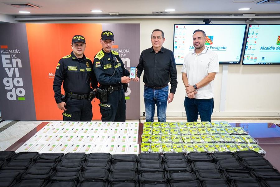 Envigado fortalece la seguridad con nueva tecnología policial