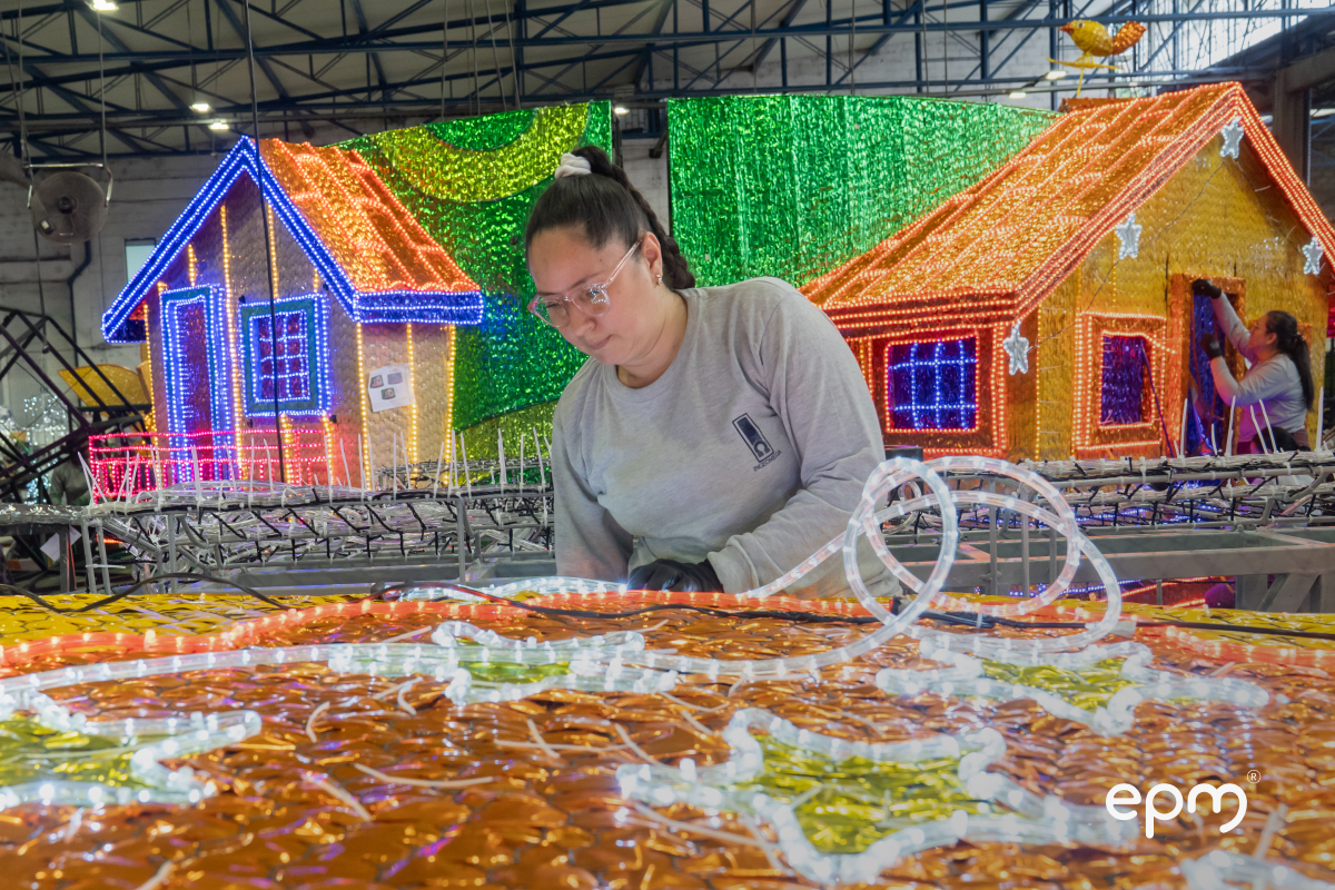 ¡Llegó Navidad! EPM encenderá este viernes sus alumbrados navideños para despedir el 2025