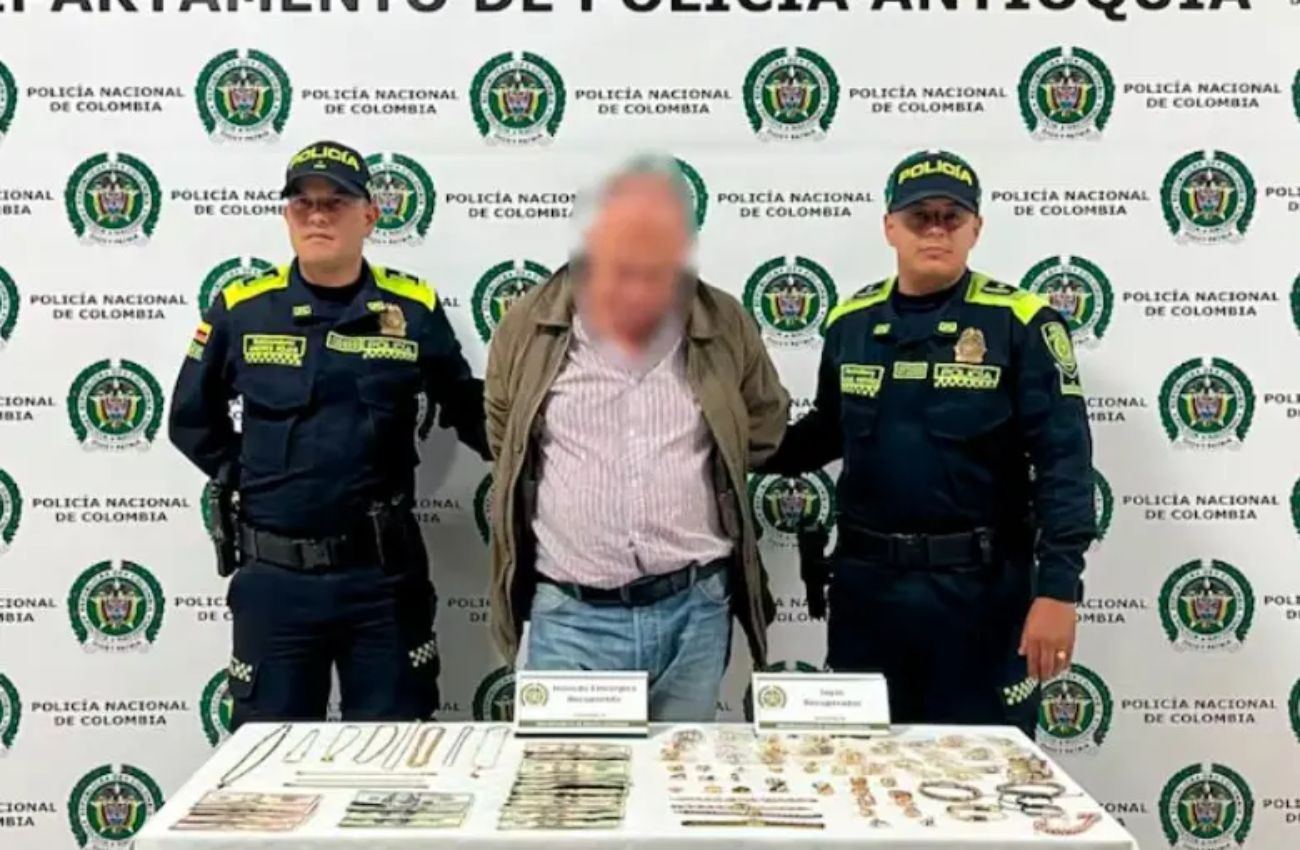 Capturan a hombre señalado de hurtar más de $300 millones en joyas y dinero a mujer recién fallecida en Fredonia, Antioquia