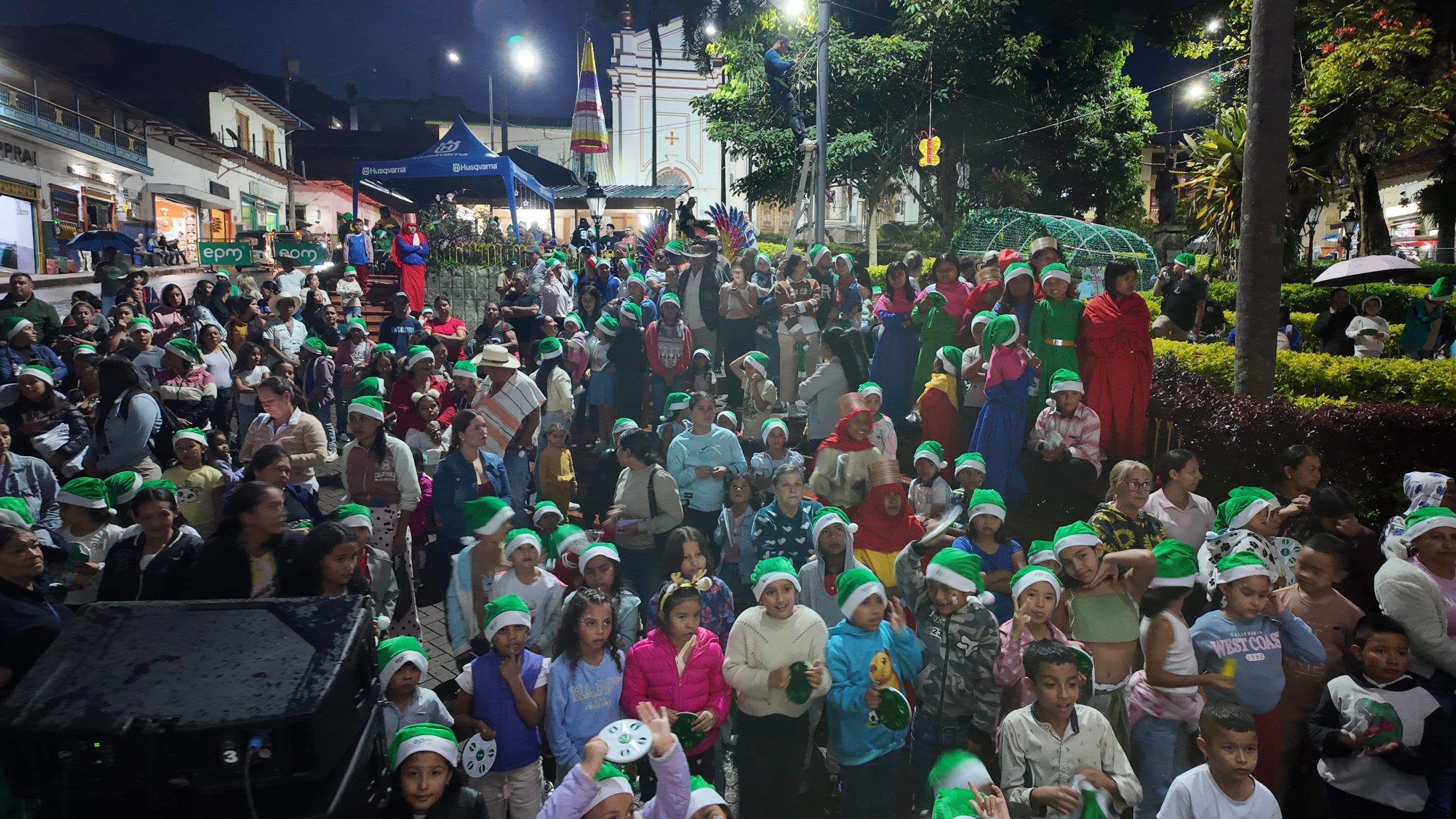 EPM celebró la Navidad con las comunidades de Hidroituango