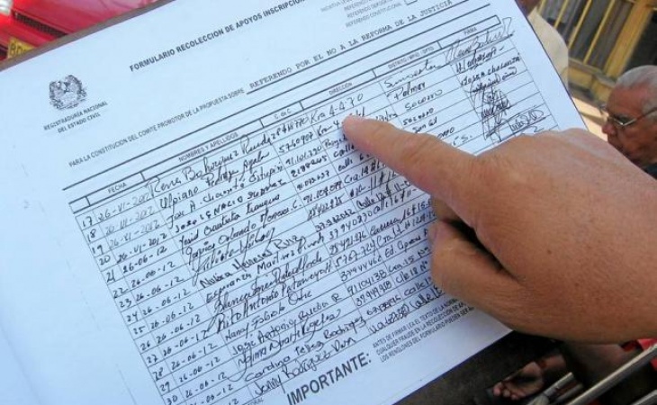Más de 90 se querían inscribir a la presidencia, pero solo 22 entregaron las firmas para su candidatura