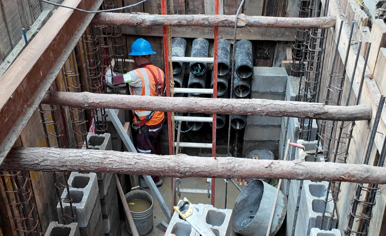 Las obras de la subestación Industriales de EPM ya avanzan en un 54%