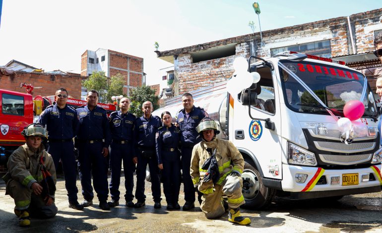 Copacabana se dota con carros de bomberos para atender los incendios forestales