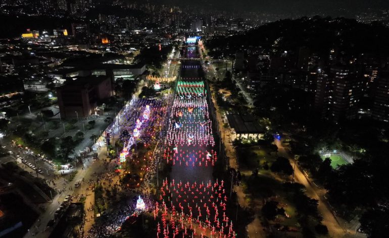 Se acabó la Navidad: este lunes festivo se apagan los alumbrados en Medellín y el resto de Antioquia