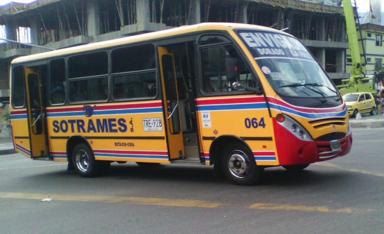 Envigado anunció el valor de la tarifa de sus buses para el 2026