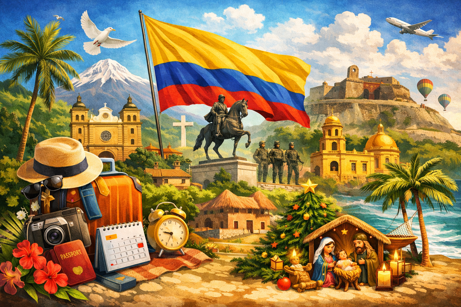 Saque el calendario: estos son los festivos que tendrá este 2026 en Colombia