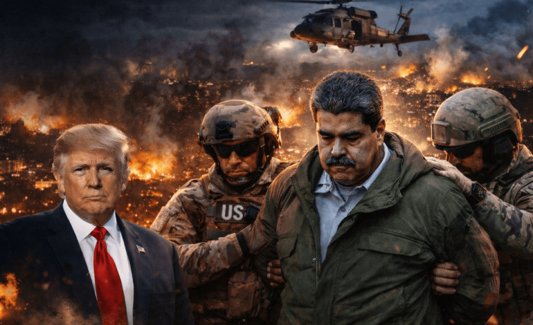 Trump anuncia captura de Nicolás Maduro