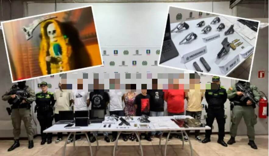Cae en Medellín red de sicarios que usaba brujería