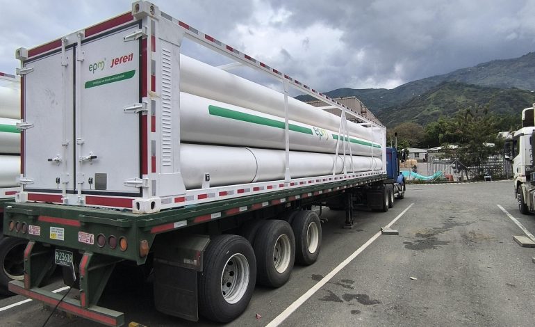 EPM fortalece el transporte de gas natural con siete nuevos equipos para las regiones de Antioquia