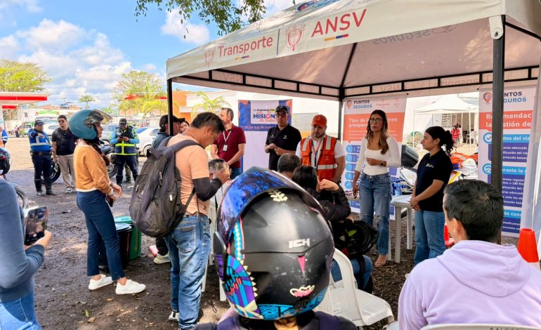 Exitosas estrategias de la Agencia Nacional de Seguridad Vial (Ansv) ayudaron a reducir la accidentalidad en Semana Santa