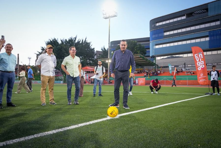 Renovada la Unidad Deportiva El Dorado fortalece el deporte y la recreación en Envigado