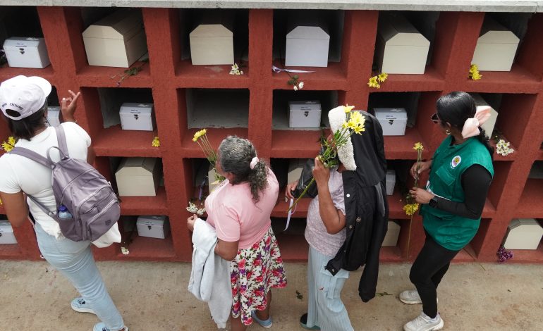 Nuevo cementerio comunitario Nutabe entra en funcionamiento en Ituango