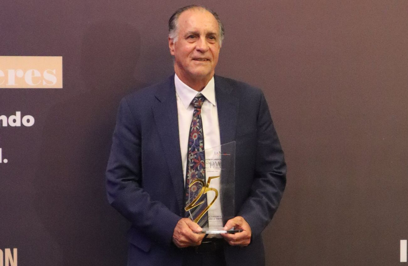 Gerente de EPM recibe reconocimiento empresarial por su labor frente a la empresa