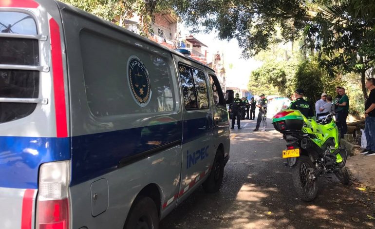 Asesinan a funcionario del INPEC cerca de la cárcel de Itagüí