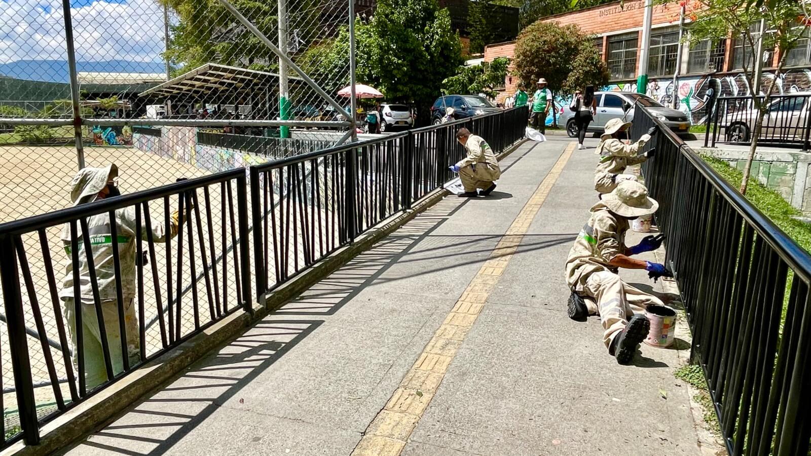 Tacita de Plata refuerza limpieza en la Feria de las Flores