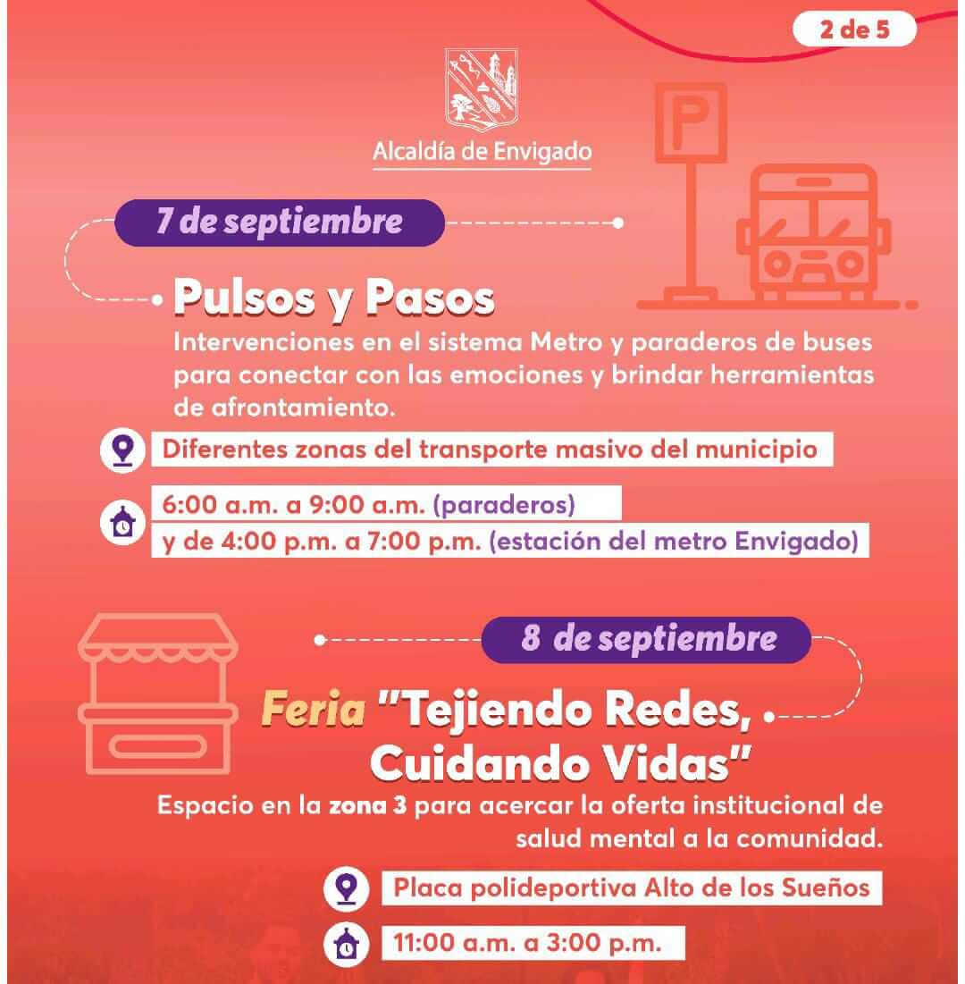 Envigado impulsa una campaña para fortalecer la salud mental y las redes de apoyo