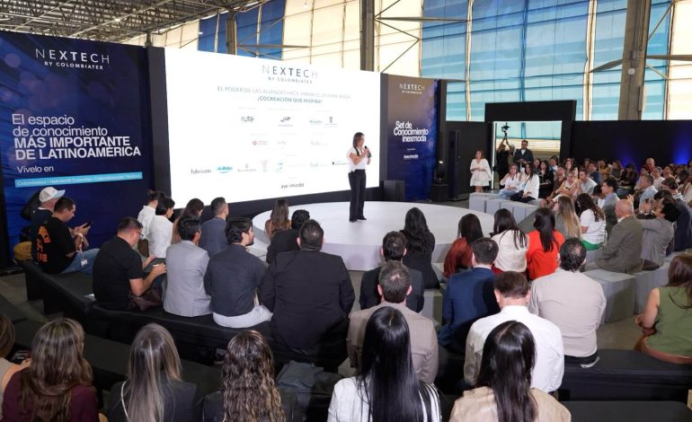 Nextech 2026 llega a Medellín con tecnología para la moda