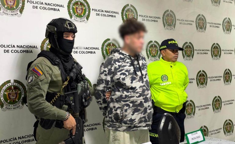 Capturan a alias ‘Mateo’ por homicidio de un comerciante en Medellín