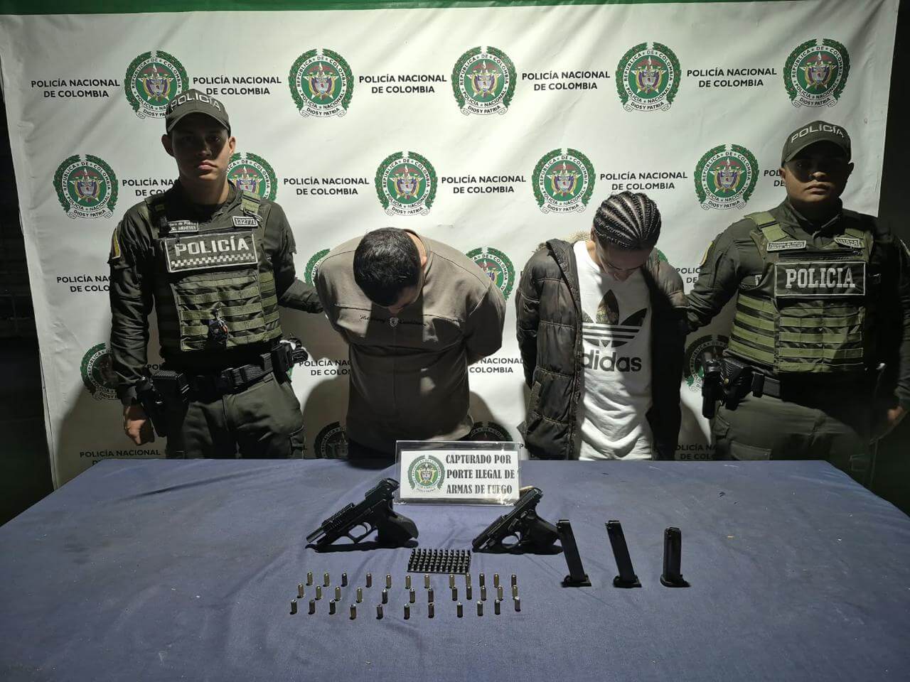 Capturan en El Poblado, Medellín, a dos hombres con munición modificada para aumentar su letalidad en los homicidios