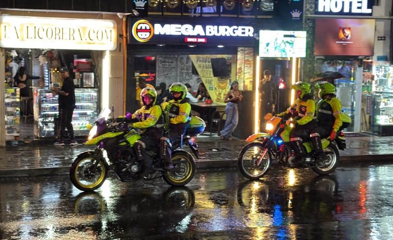 Medellín golpea las redes criminales que operan en el Parque Lleras