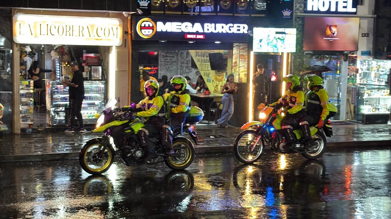 Medellín golpea las redes criminales que operan en el Parque Lleras