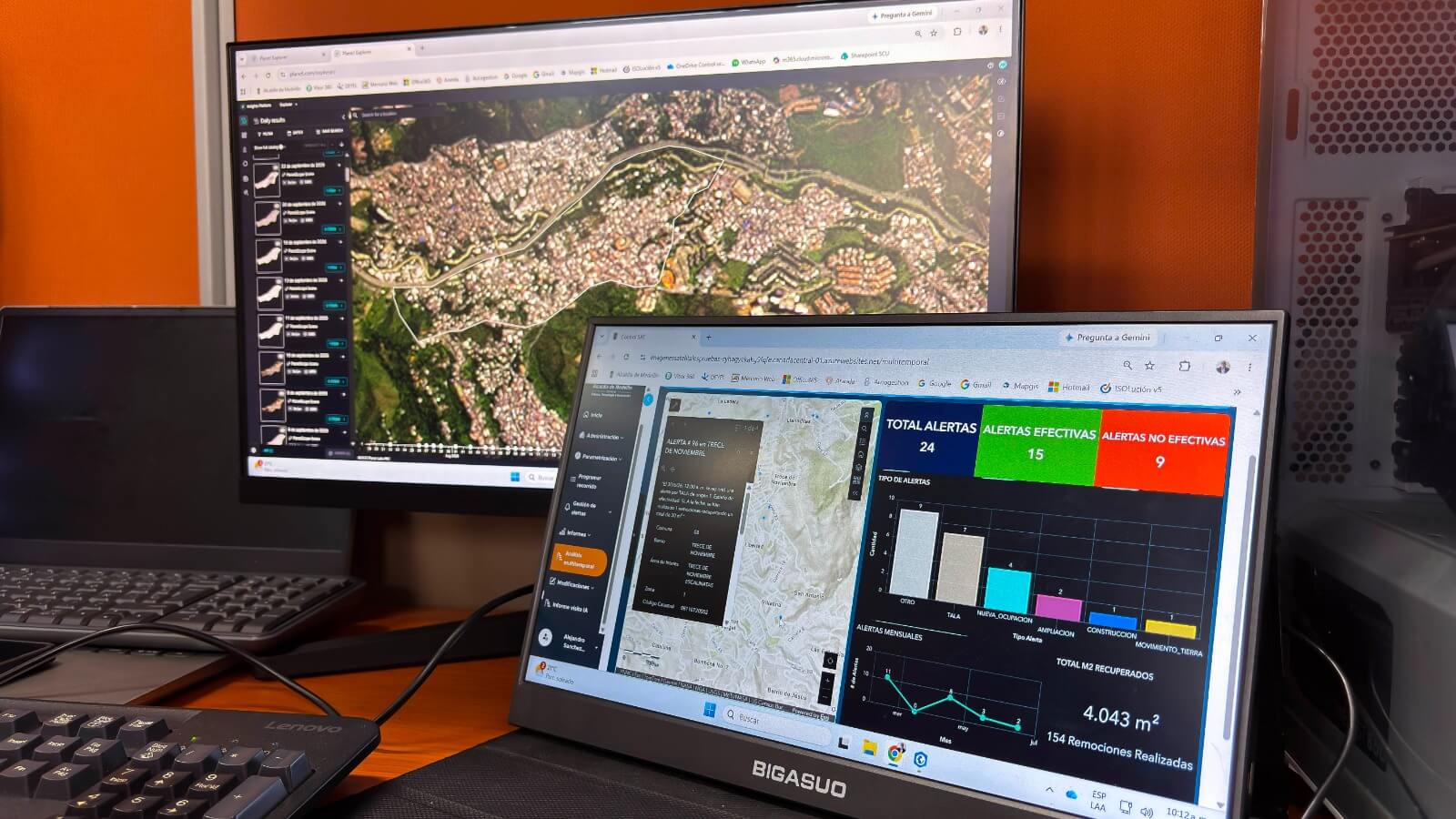 Medellín usa inteligencia artificial para detectar construcciones ilegales