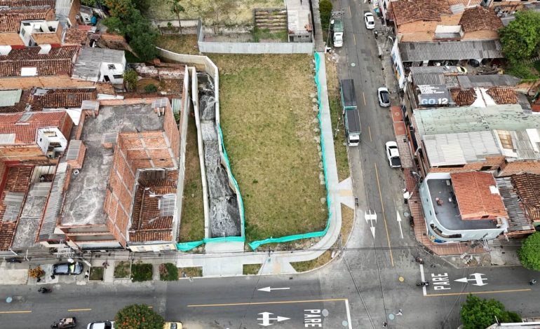 Medellín termina cuatro obras para reducir riesgo de inundaciones