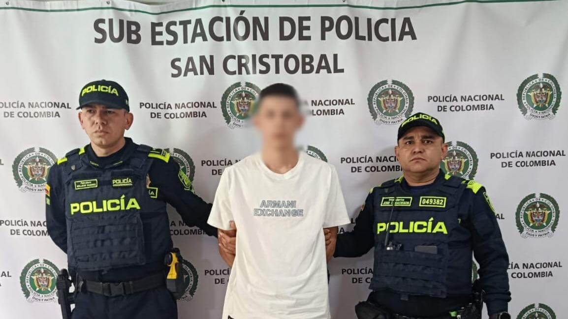 Capturan a alias La Liendra por un homicidio en San Cristóbal