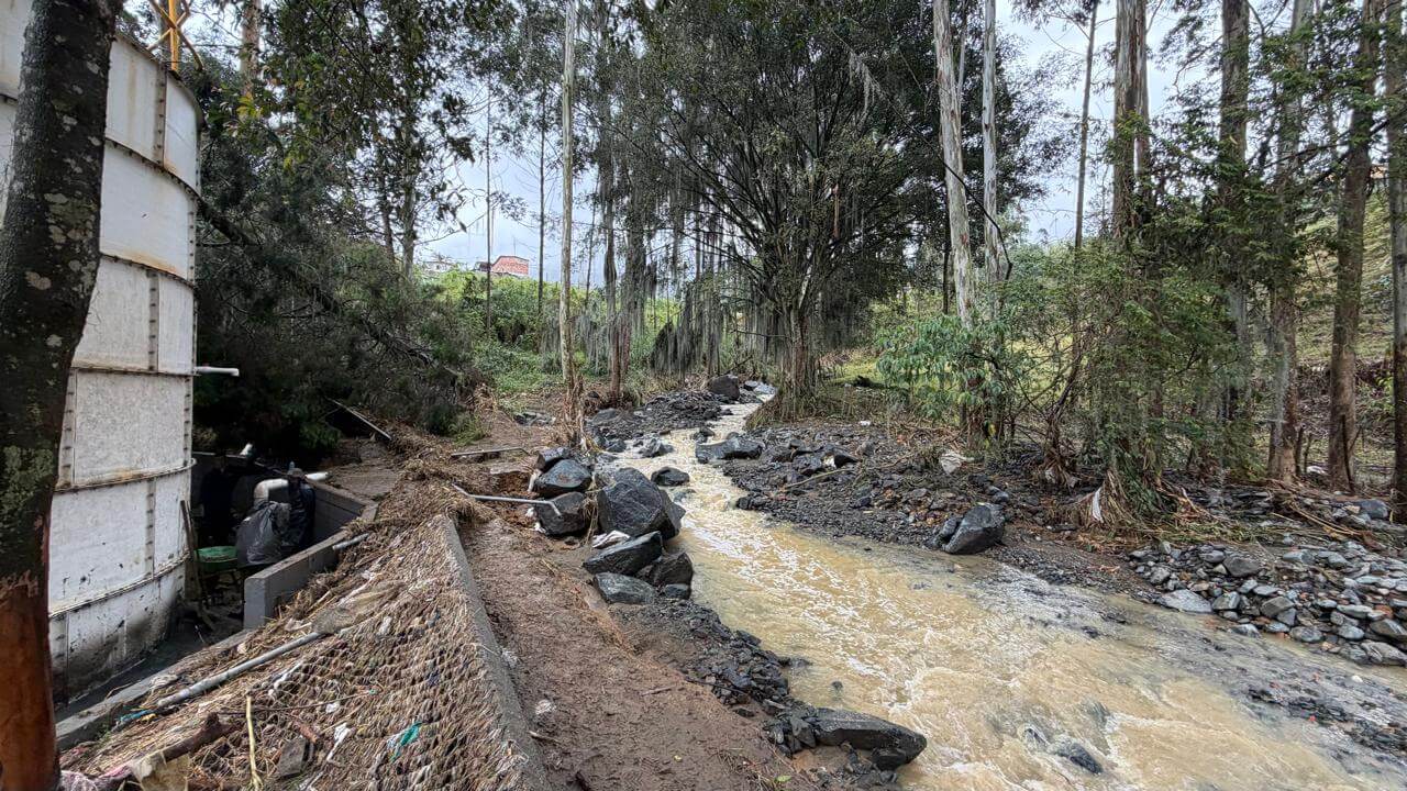 Medellín recupera el agua rural tras emergencia luego de intervención de la Alcaldía de Medellín